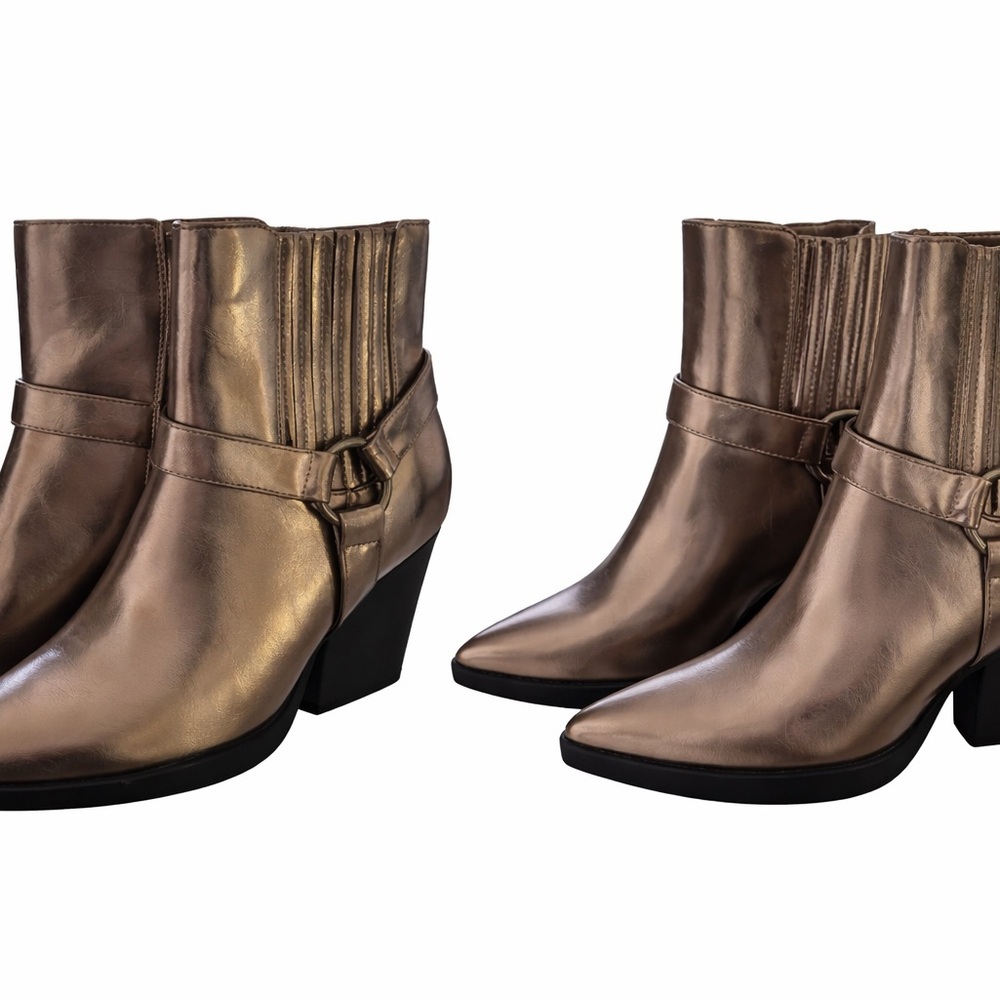 BCBGeneration Women's Cassidy Ankle Western Boot  8 - Picture 2 of 5